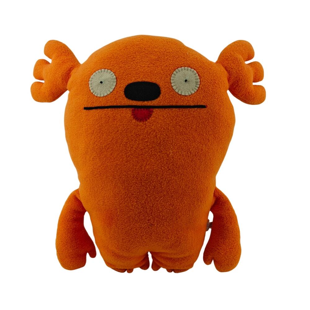 Ugly Dolls Mrs Kasoogi Orange Antler Plush 13"